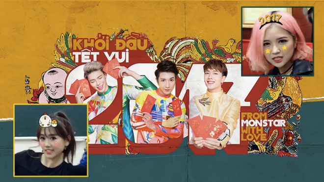 MONSTAR tung clip đón Tết nhắng nhít cùng Hari Won, Lou Hoàng Ảnh 2