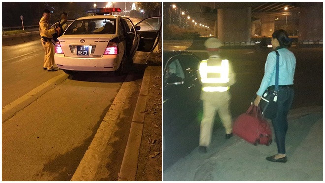 Những chiến sĩ Công an nghĩa hiệp lái xe đưa người dân vượt hàng trăm cây số về nhà đêm giao thừa Ảnh 2