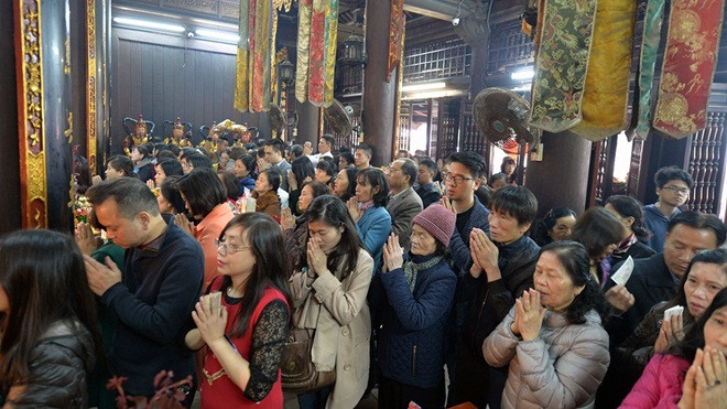 Ngôi chùa cầu duyên tấp nập khách ngày đầu năm mới Ảnh 2