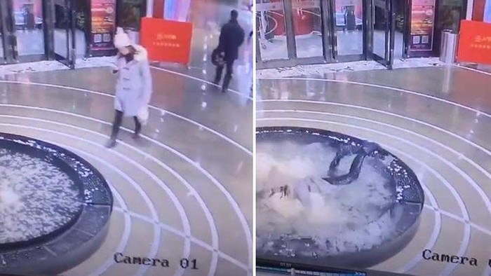 Mải mê nhắn tin, ngẩng mặt lên đã thấy mình bì bõm trong hồ nước Ảnh 2