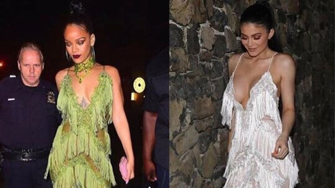 Diện chung một mẫu thiết kế, Kylie Jenner 'ăn đứt' Rihanna! Ảnh 2