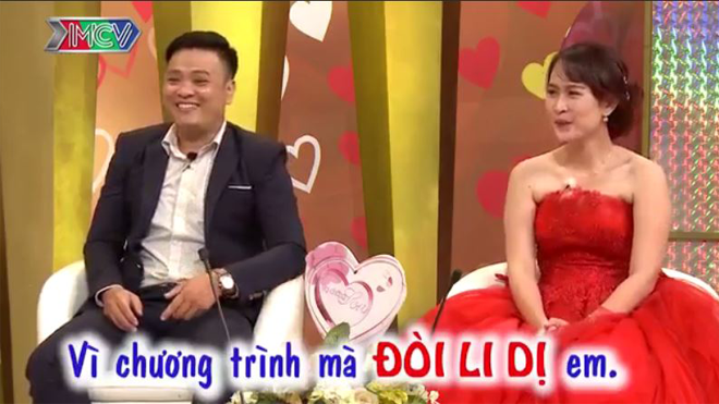 'Chết cười' với cặp vợ chồng 'bá đạo', vợ đòi li dị chồng vì không chịu tham gia chương trình 'Vợ chồng son' Ảnh 2