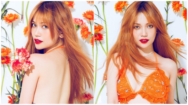 Sĩ Thanh táo bạo khoe vòng 1, 'đốt mắt' người hâm mộ Ảnh 2