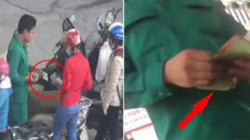 Clip: Nhân viên cây xăng trơ tráo khi bị lật tẩy dùng 'ảo thuật' rút bớt tiền thối của khách Ảnh 2