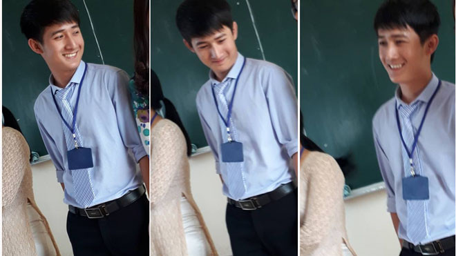 Thầy giáo thực tập gì mà dễ thương thế, bảo sao động lực đi học không tăng! Ảnh 2