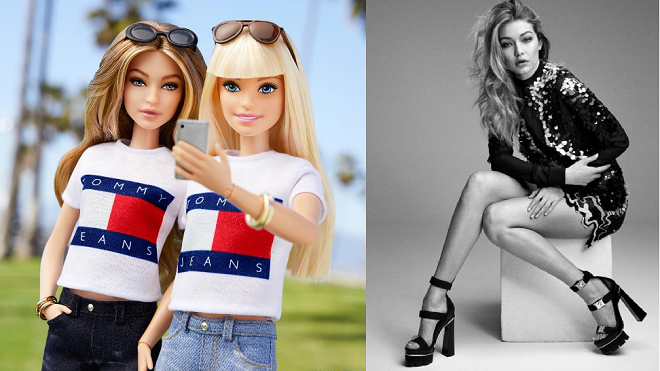 Tommy Hilfiger 'chiều'  Gigi Hadid đến mức sản xuất hẳn một cô búp bê Barbie hệt cô nàng Ảnh 2
