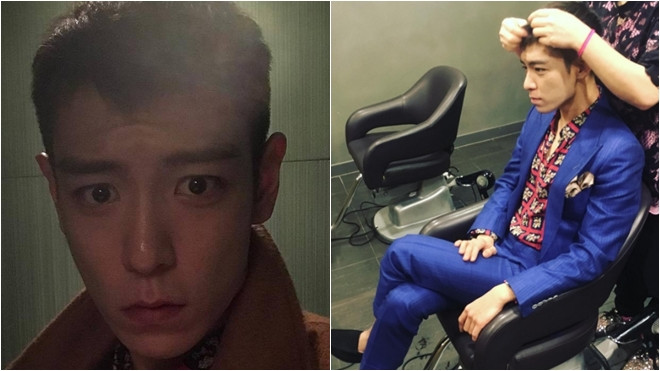 Tạm xa showbiz 1 năm 9 tháng, T.O.P (Big Bang) hào hứng khoe tóc mới cực bảnh Ảnh 2