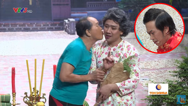 Không chỉ 'ngó lơ' Hari Won, hôn Trấn Thành say đắm, NSƯT Thanh Điền còn khiến chú Hoài Linh bật khóc trên sân khấu Ơn giời Ảnh 2