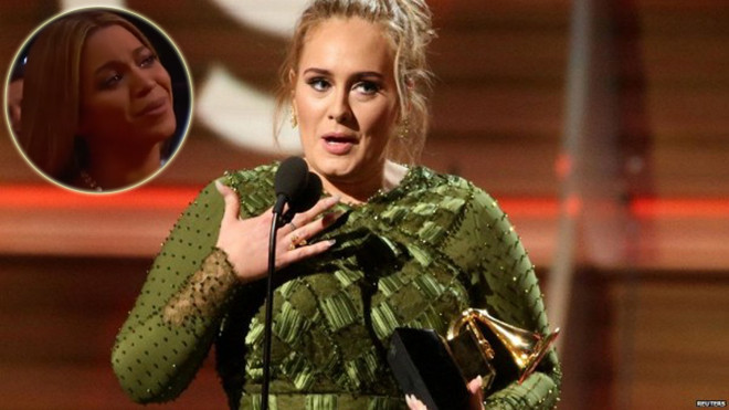 Clip: Giành chiến thắng nhưng Adele đã có bài phát biểu khiến Beyoncé phải bật khóc Ảnh 2