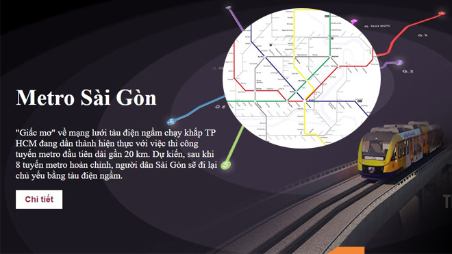 Hé lộ bản đồ chi tiết 6 tuyến Metro Sài Gòn khiến nhiều người thích thú Ảnh 2