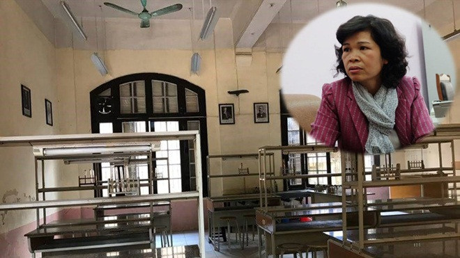 Vụ nữ sinh bị bỏng trong giờ thực hành Hóa: Cảnh cáo hiệu trưởng Ảnh 2