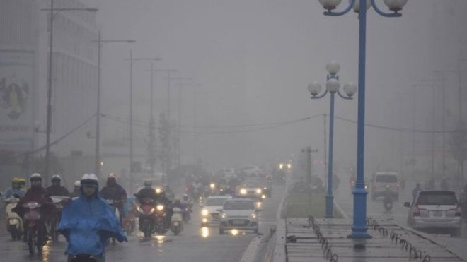 Miền Bắc tăng nhiệt, sương mù mịt mờ Ảnh 2