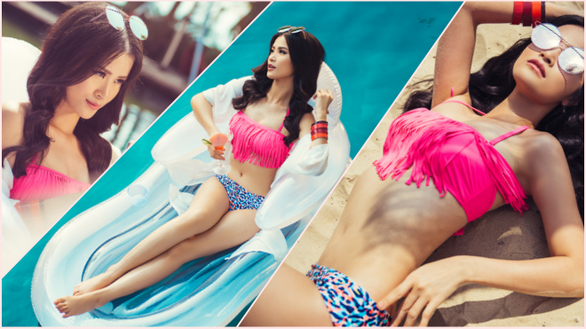 Diện bikini khoe đường cong nóng bỏng, Đông Nhi khiến fan ngỡ ngàng trong MV mới Ảnh 2