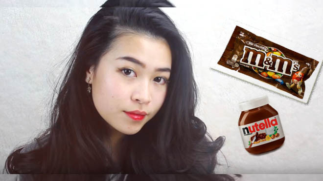 Con gái Việt ngày nay cũng phải trang điểm bằng đồ ăn mới chịu cơ! Ảnh 2