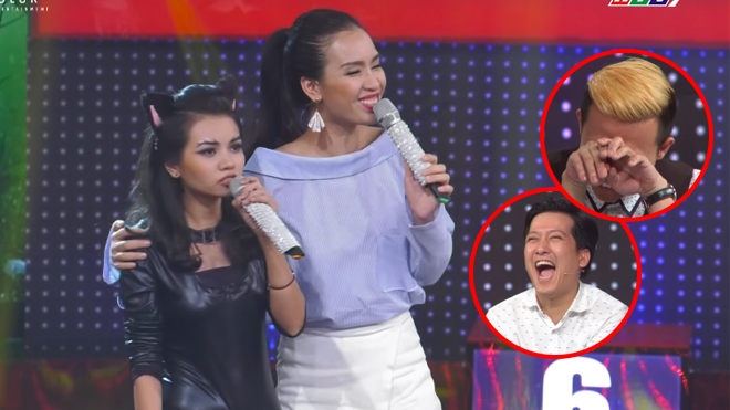 Trường Giang - Trấn Thành 'gục ngã' với màn song ca đầy 'ám ảnh' của Ái Phương cùng cô nàng có giọng ca 'mang tính giải trí cao' Ảnh 2