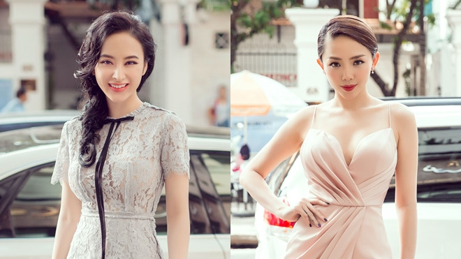 Tóc Tiên diện váy xẻ sâu hút mắt, Angela Phương Trinh kín đáo bất ngờ Ảnh 2