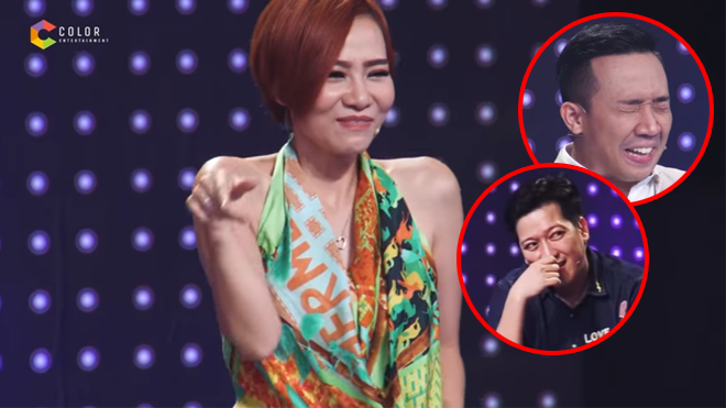 'Chị đại' Thu Minh bất ngờ xuất hiện, khiến Trấn Thành - Trường Giang 'run sợ' vì quá 'dữ dội' Ảnh 2