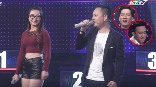 Màn song ca 'kinh hoàng' của Nguyễn Hải Phong cùng cô nàng nóng bỏng khiến Trấn Thành - Thu Minh - Trường Giang đồng loạt 'bất tỉnh' Ảnh 2