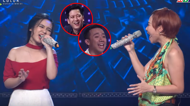 Trấn Thành - Trường Giang và hàng nghìn khán giả 'bấn loạn' với màn song ca của 'chị đại' Thu Minh cùng nữ sinh ĐH Hoa Sen Ảnh 2