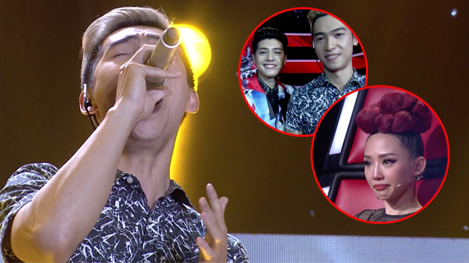 Học trò cũ của cố nhạc sĩ, ca sĩ Trần Lập bất ngờ xuất hiện khiến HLV Thu Minh, Tóc Tiên bật khóc vì xúc động Ảnh 2