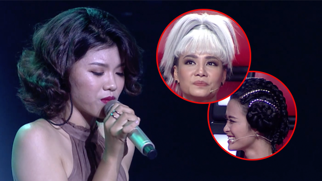 Cô nàng ‘chân dài’ khiến HLV Đông Nhi và cả trường quay ‘sởn da gà’ với giọng ca quá nội lực Ảnh 2