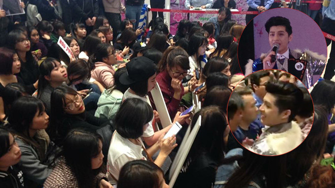 Lần thứ hai nơi biểu diễn 'thất thủ', Noo Phước Thịnh vẫn cười chào fan Hà Nội Ảnh 2