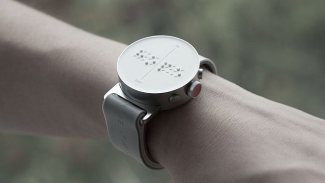 Hàn Quốc: Đồng hồ thông minh giúp người khiếm thị ‘đọc’ tin nhắn Ảnh 2