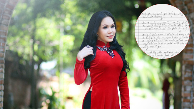 Việt Hương viết thư tay xin lỗi, tự phạt 2 năm không dự tiệc sau khi bị lên án diễn hài thô tục Ảnh 2