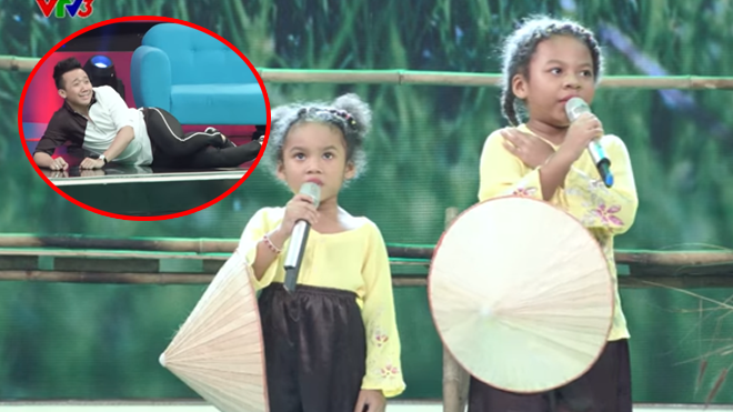 Cặp chị em người Việt gốc Nigeria hát nhạc dân ca siêu đỉnh khiến Trấn Thành nhận cái kết đắng Ảnh 2