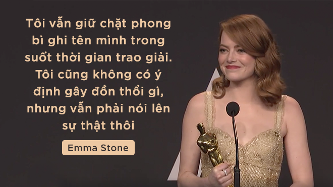 Sự thật về thảm hoạ Oscar: Emma Stone lên tiếng, hoá ra lỗi thuộc về BTC! Ảnh 2