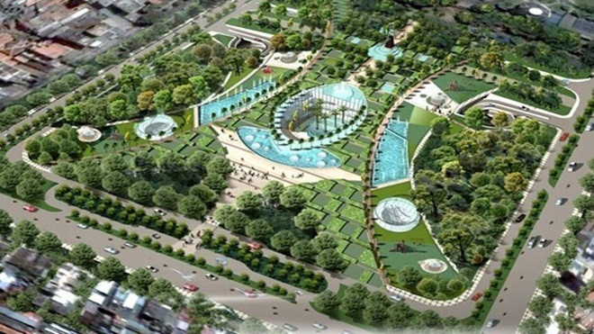 Hà Nội xây bãi xe ngầm 5 tầng tại công viên Thống nhất Ảnh 2