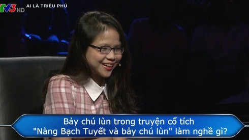 Ai là triệu phú: Câu hỏi 7 chú lùn làm nghề gì tưởng không khó mà khó không tưởng! Ảnh 2