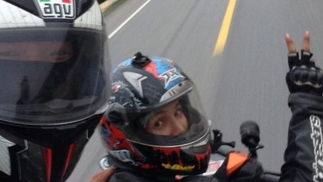 Hai chàng trai chạy xe từ TP.HCM ra Hà Nội trong 28 tiếng Ảnh 2