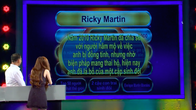 Chương trình gây tranh cãi vì sử dụng cụm từ 'bị đồng tính' khi nhắc đến ca sĩ Ricky Martin Ảnh 2