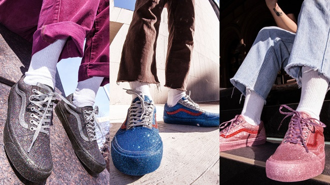 Chắc hẳn cô gái nào cũng muốn sở hữu ngay đôi Vans phiên bản 'lung linh' này cho ngày 8/3 Ảnh 2