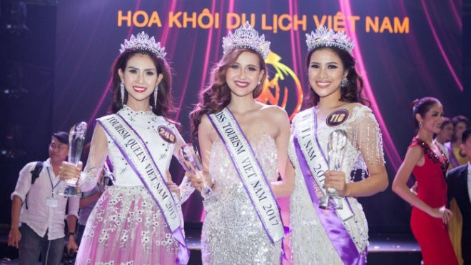 Hậu The Face, Khánh Ngân đăng quang Hoa khôi Du lịch Việt Nam 2017 Ảnh 2