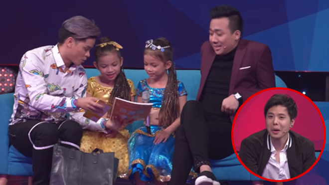 Trịnh Thăng Bình 'tức phát điên' khi đội Trấn Thành - John Huy Trần tung chiêu 'hối lộ' quà cho các thí sinh nhí Ảnh 2