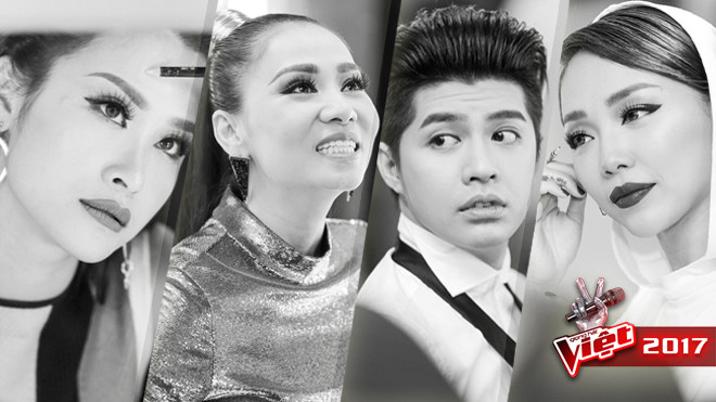 Trước giờ G, bộ tứ HLV Giọng hát Việt 2017 vẫn rạng rỡ đến 'ngưng đọng thời gian' Ảnh 2