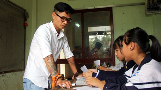 Lớp học của thầy giáo từng 9 lần cai nghiện ma túy không thành Ảnh 2