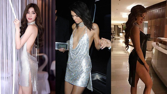 Khánh My, Lyskeli đụng hàng váy áo 1 mảnh với Kendall Jenner: ai sexy nhất? Ảnh 2