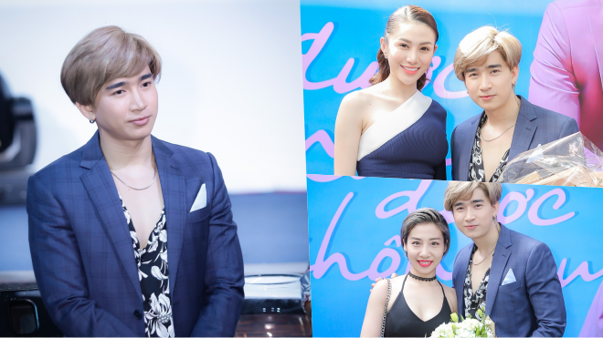 Lê Hà, Hằng BingBoong diện đầm gợi cảm đến chúc mừng Chi Dân ra MV mới Ảnh 2