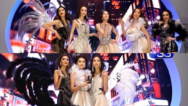 The Face Thái tiếp tục 'tạo bão' khi nhá hàng màn catwalk mô phỏng Victoria's Secret Fashion Show Ảnh 2