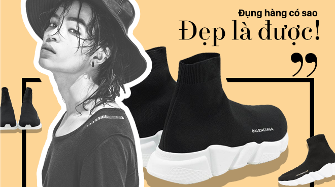 Giống G-Dragon, Kelbin Lei đã nhanh tay tậu 'siêu phẩm' Balenciaga Speed Sneakers! Ảnh 2