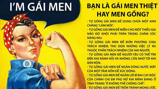 Bạn là gái 'men' thiệt hay 'men gồng'? Ảnh 2