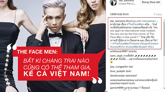 The Face Men Thái Lan 'chơi lớn': Bất kì ai cũng có thể tham gia, kể cả Việt Nam! Ảnh 2