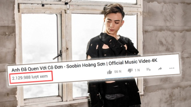 Chỉ sau 1 ngày, MV mới của Soobin Hoàng Sơn cán mốc 'khủng' 2 triệu lượt xem Ảnh 2