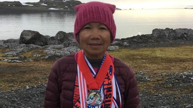 Cụ già 70 tuổi gốc Việt chạy marathon ở 7 lục địa trong 7 ngày Ảnh 2