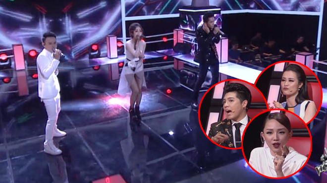 Tiết mục mash up loạt hit khủng của 3 'trò cưng' khiến HLV Noo Phước Thịnh 'bất đồng quan điểm' với cả 3 HLV còn lại Ảnh 2