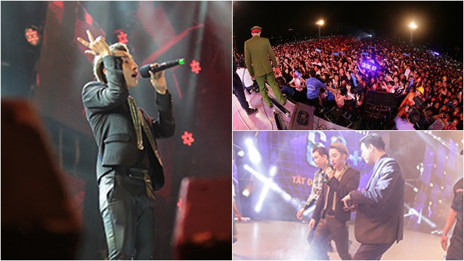 Sơn Tùng và lực lượng an ninh bất lực trước 'sức mạnh' của khán giả Hưng Yên Ảnh 2