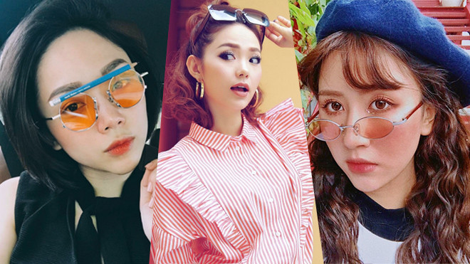 Chớm hè, sao Việt đua nhau diện muôn kiểu kính mắt cực sang sành Ảnh 2